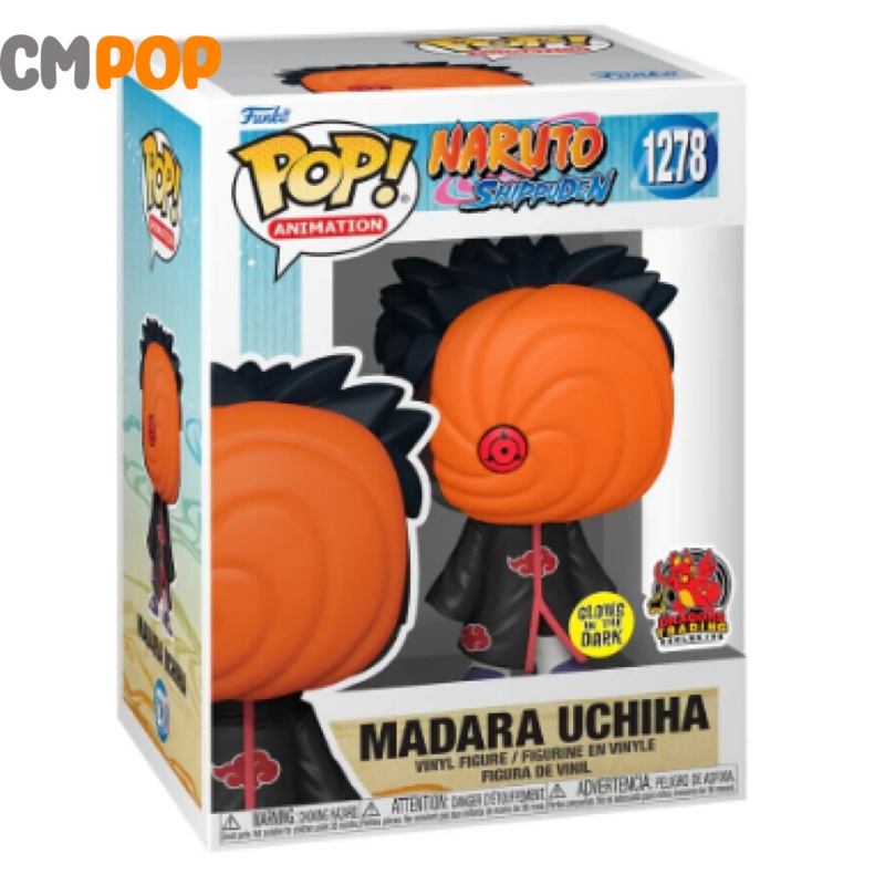 Madara Uchiha - #1278 - Funko Pop! - Naruto Shippuden - GITD Dragons Trading Exclusive