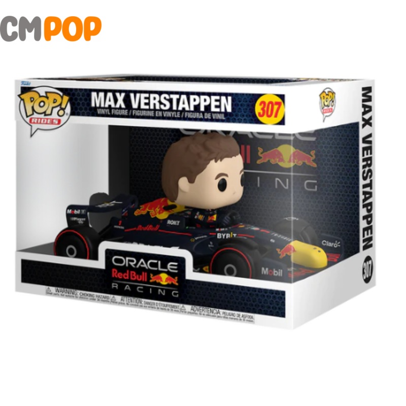 Max Verstappen - #307 - Funko Pop! - Oracle Red Bull Racing - Formula One - Deluxe