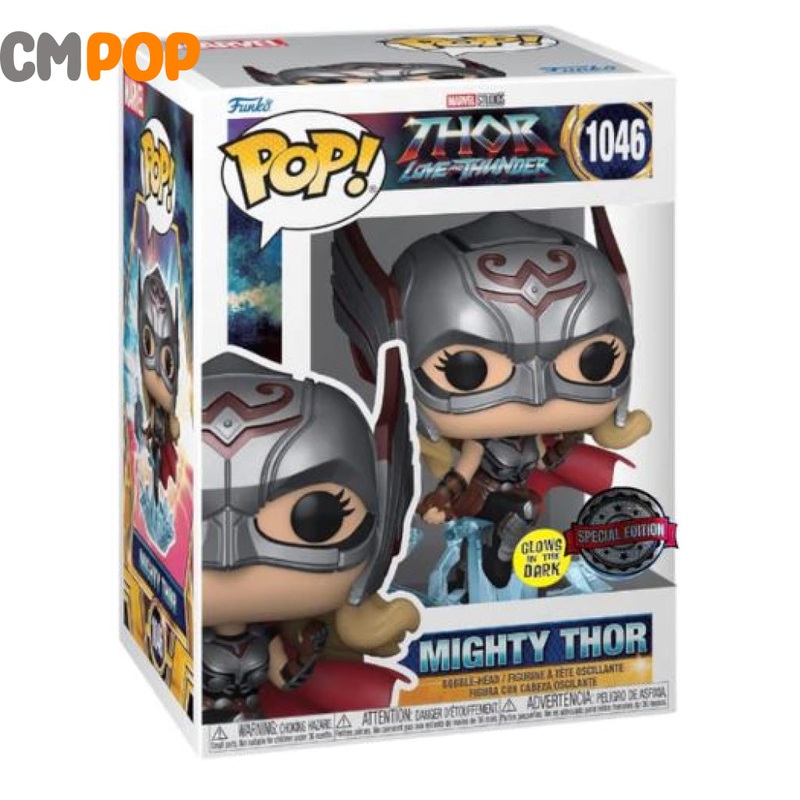 Mighty Thor - #1046 - Thor Love and Thunder - Funko Pop! - Marvel - Glow in the dark Special Edition