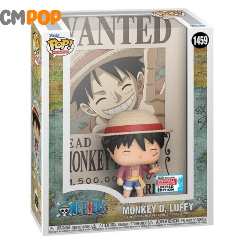 Monkey D. Luffy Poster - #1459 - Funko Pop! - One Piece - NYCC 2023 Exclusive