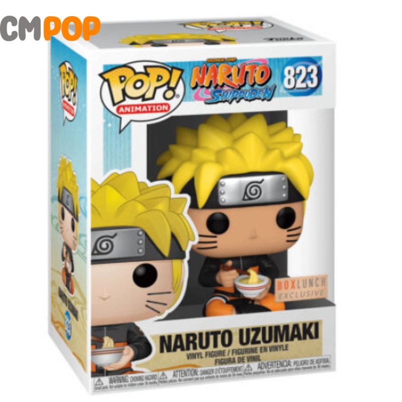 Naruto Uzumaki- #823 - Funko Pop! - Naruto Shippuden - Boxlunch Exclusive