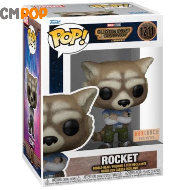 Rocket- #1211 - Funko Pop! - Guardians of the Galaxy Vol 3 - Boxlunch Exclusive