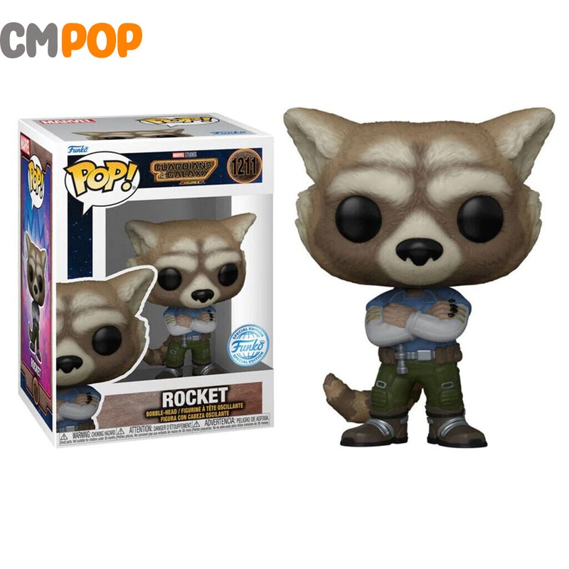 Rocket - #1211 - Funko Pop! - Guardians of the Galaxy Vol 3 - Special Edition Exclusive
