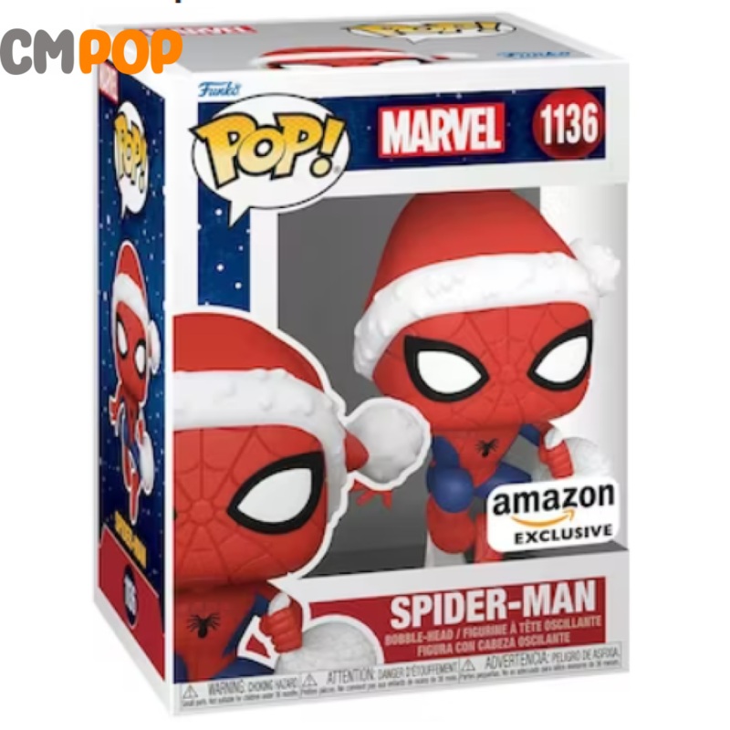 Spider-Man - #1136 - Funko Pop! - Marvel - Amazon Exclusive