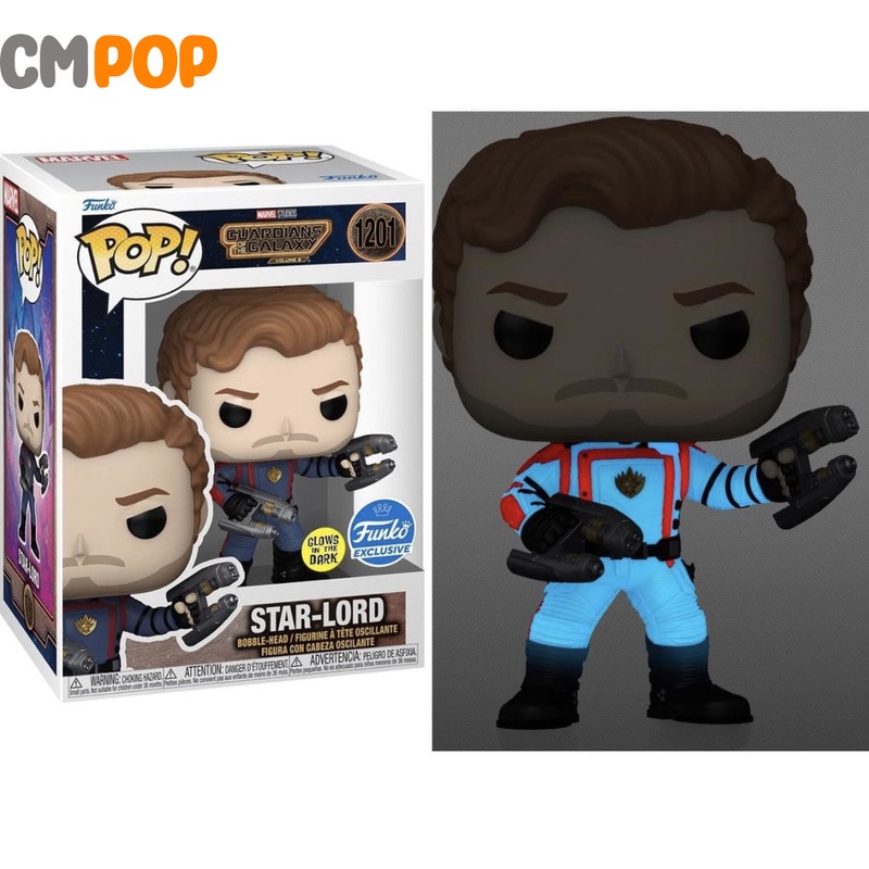 Star-Lord GITD - #1201 - Funko Pop! - Guardians of the galaxy Vol 3 - Marvel - Funko Exclusive