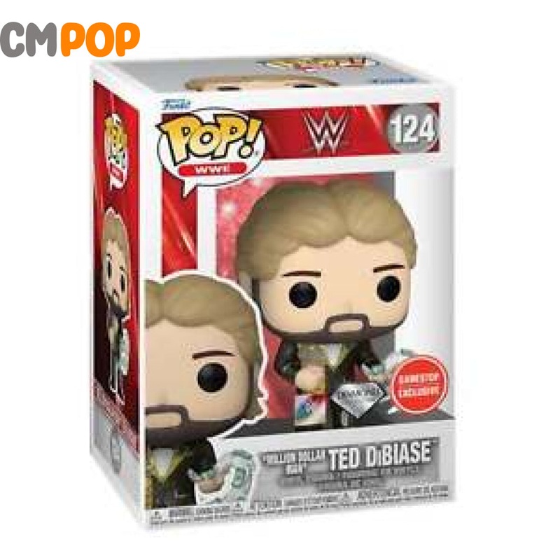 Ted DiBiase Diamond - #124 - Funko Pop! - WWE - Gamestop Exclusive