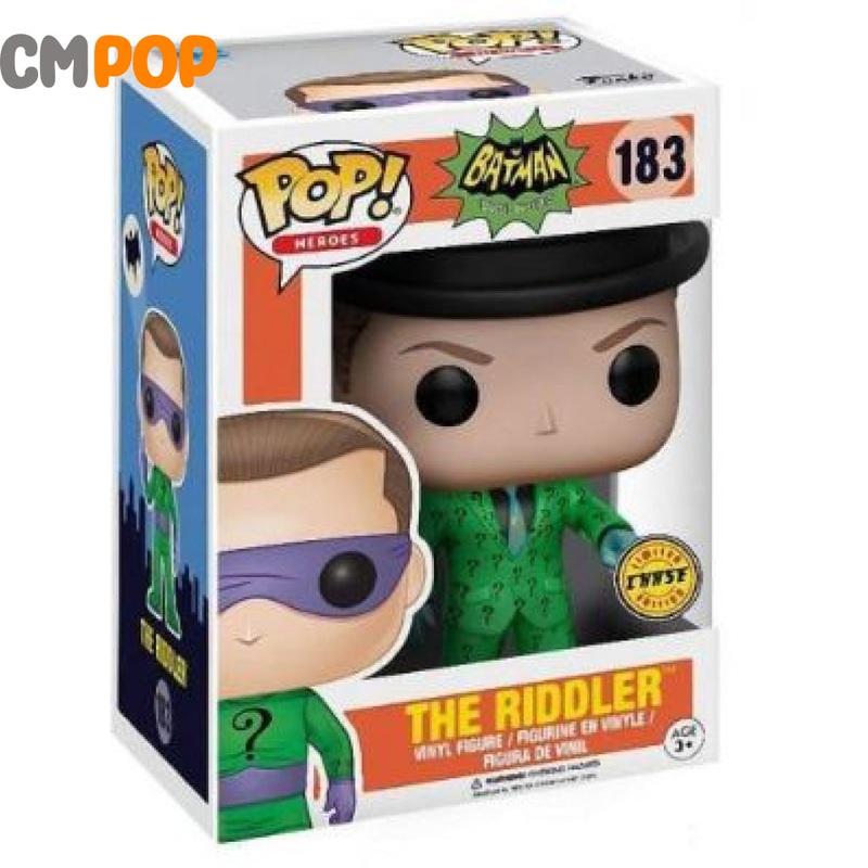 The Riddler - #183 - Funko Pop! - Batman classic TV series - DC Super Heroes - Limited Chase Edition