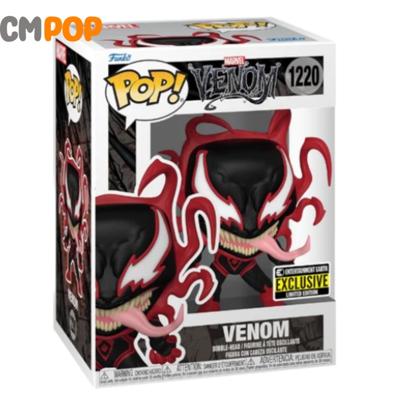 Venom - #1220 - Funko Pop! - Marvel - Venom - Entertainment Earth Exclusive