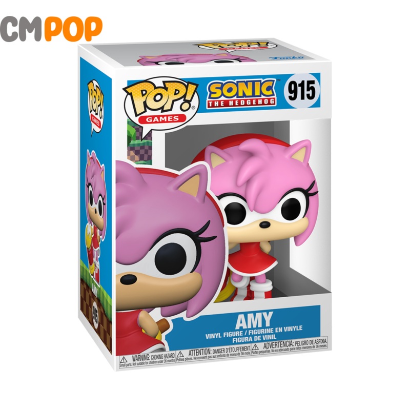Amy Rose - #915 - Funko Pop! - Sonic the Hedgehog