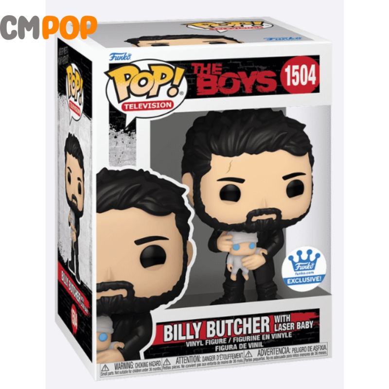 Billy Butcher with Laser Baby - #1504 - Funko Pop! - The Boys - Funko Exclusive