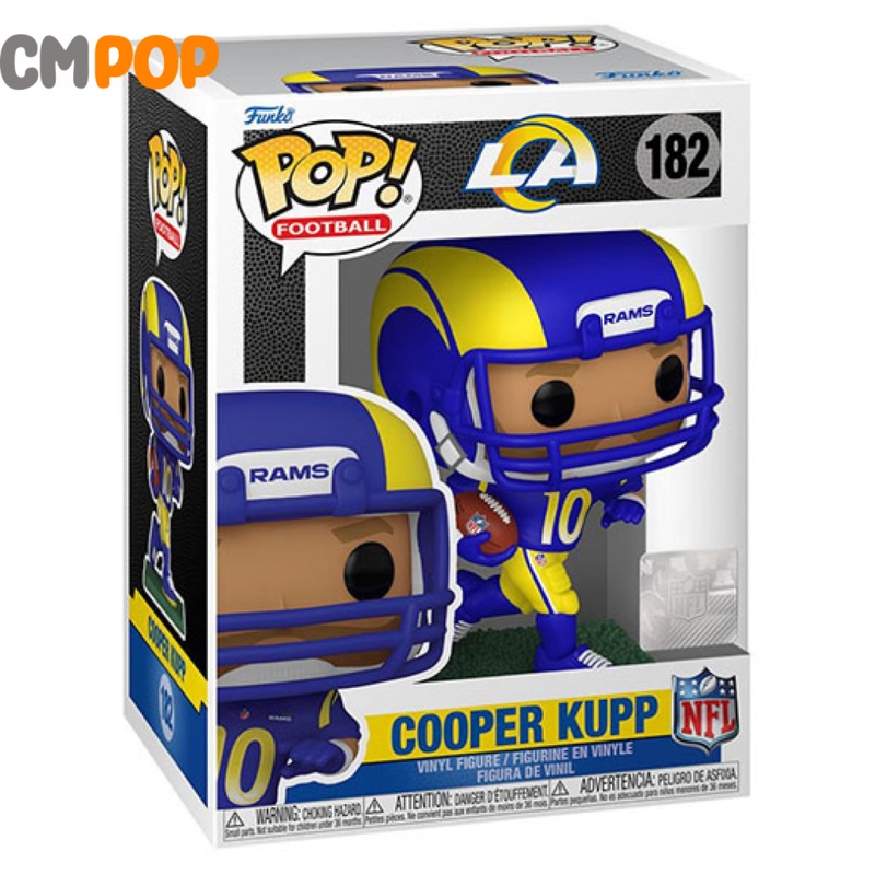 Cooper Kupp - Los Angeles Rams - #182 - Funko Pop! - NFL - Sports