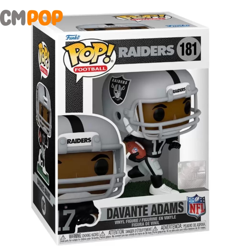 Davante Adams - Raiders - #181 - Funko Pop! - NFL - Sports