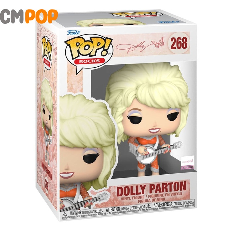 Dolly Parton - #268 - Funko Pop! - Pop Rocks