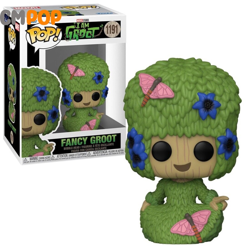 Fancy Groot  - #1191 - Funko Pop! - I Am Groot - Marvel