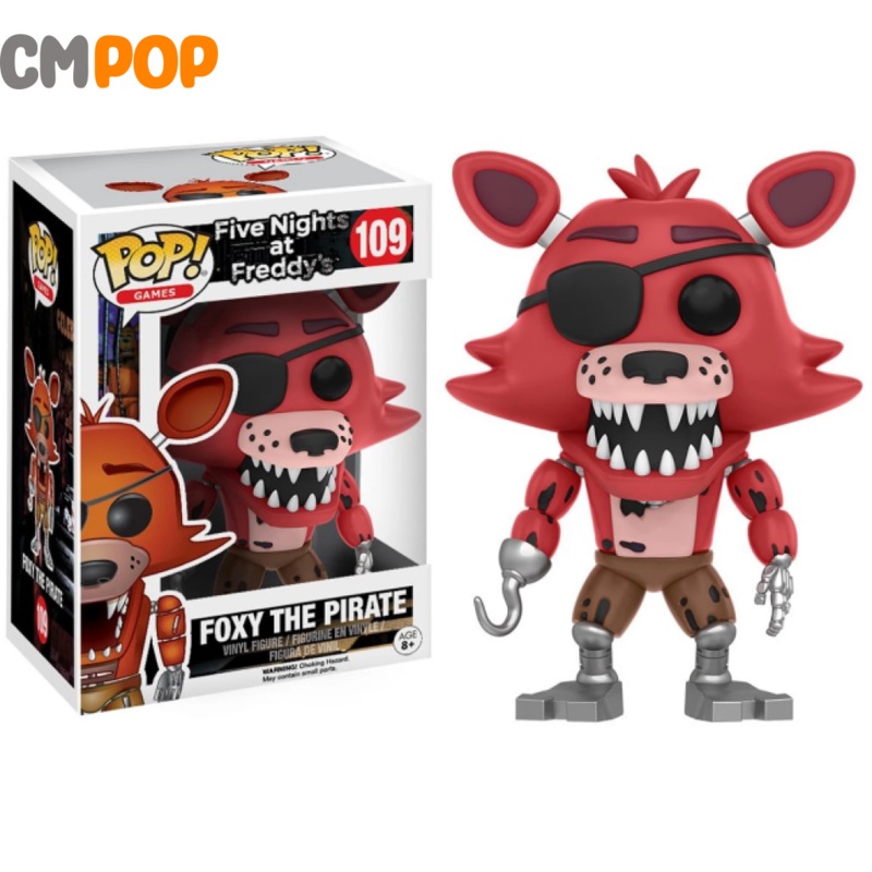 Foxy The Pirate - #109 - Funko Pop! - Five Nights at Freddy's