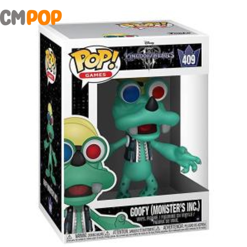 Goofy (Monsters Inc) - #409 - Funko Pop! - Kingdom Hearts