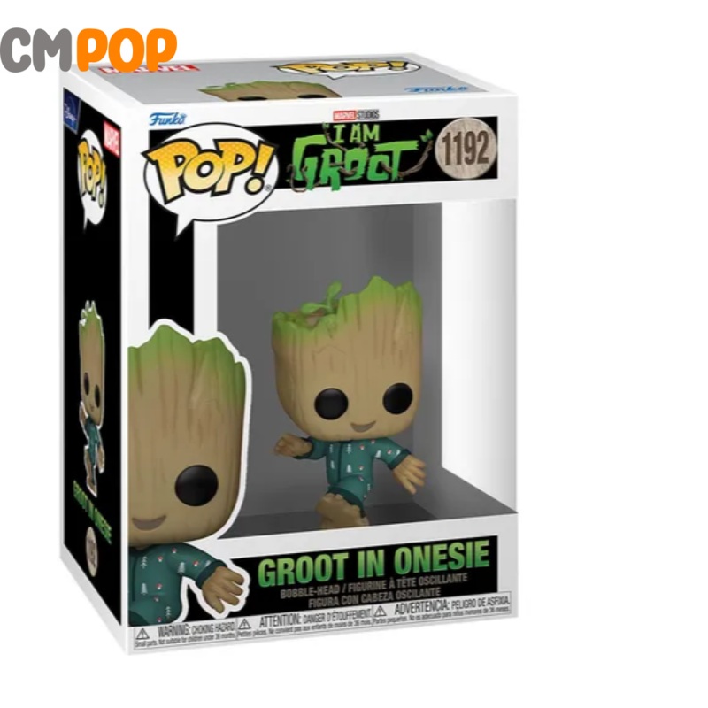 Groot In Onesie (Dancing) - #1192 - Funko Pop! - I Am Groot - Marvel