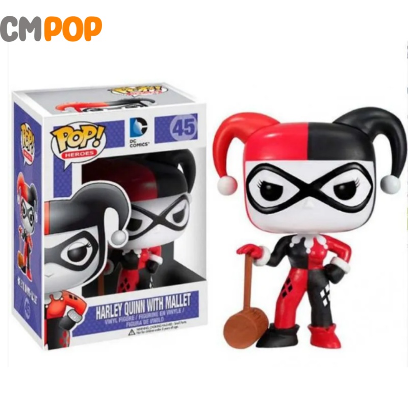 Harley Quinn With Mallet - #45 - Funko Pop! - DC Comics - Heroes