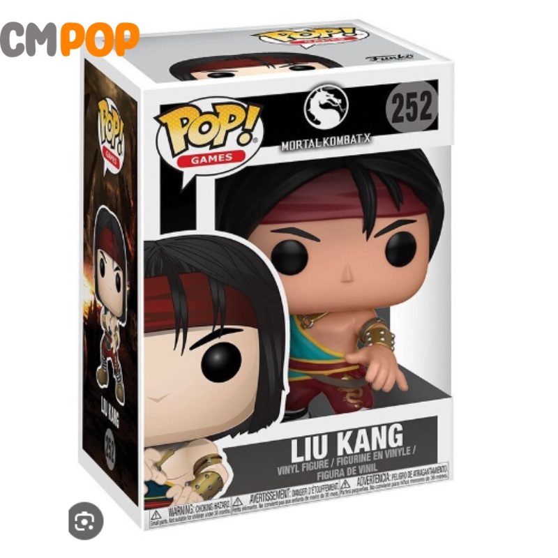 Liu Kang - #252 - Funko Pop! - Mortal Kombat X
