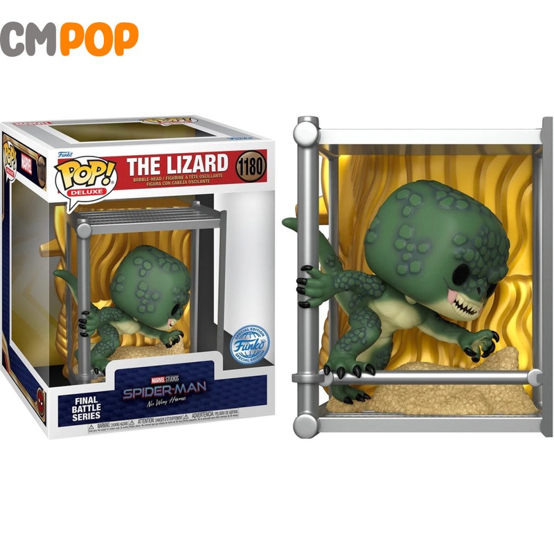 Lizard - Spiderman: No Way Home #1180 - Funko POP Marvel - Marvel - Deluxe - Special Edition Exclusive