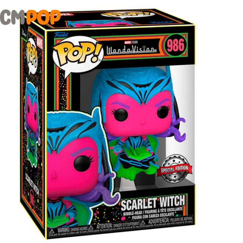 Marvel WandaVision - Scarlet Witch - #986- Funko Pop! - Scarlet Witch - Special Edition