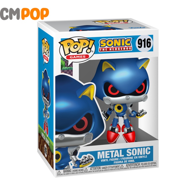 Metal Sonic - #916 - Funko Pop! - Sonic the Hedgehog