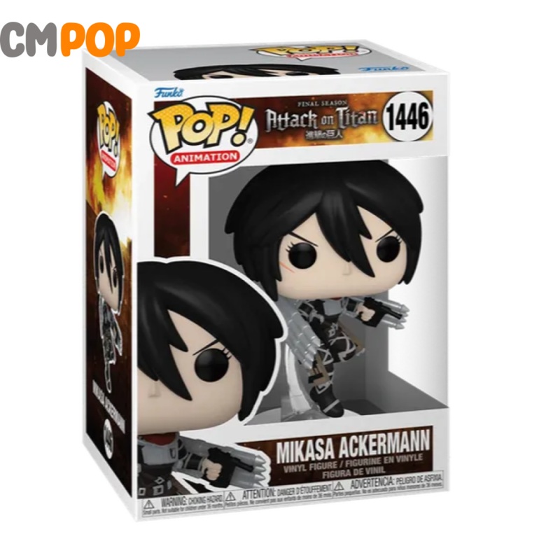 Mikasa Ackerman - #1446 - Funko Pop! - Attack On Titan