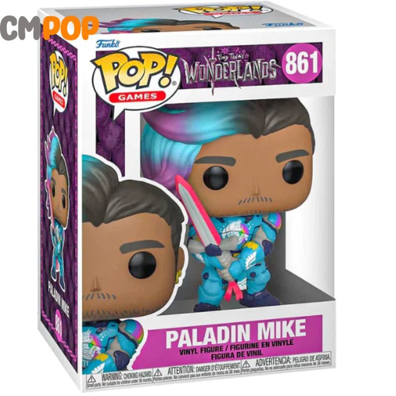 Paladin Mike - #861 - Funko Pop! - Tiny Tinas Wonderlands