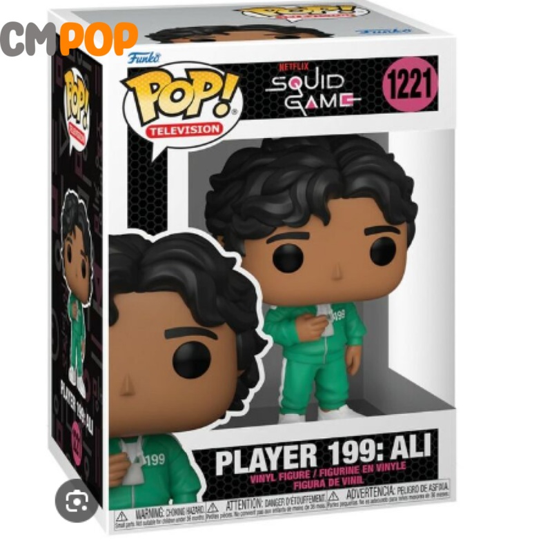 Player 199:Ali  - #1221 - Funko Pop! - Squid Game