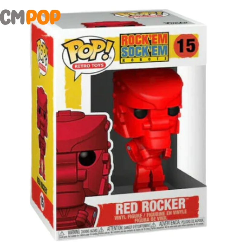 Red Rocker - #15 - Funko Pop! - Rock'em Sock'em Robots