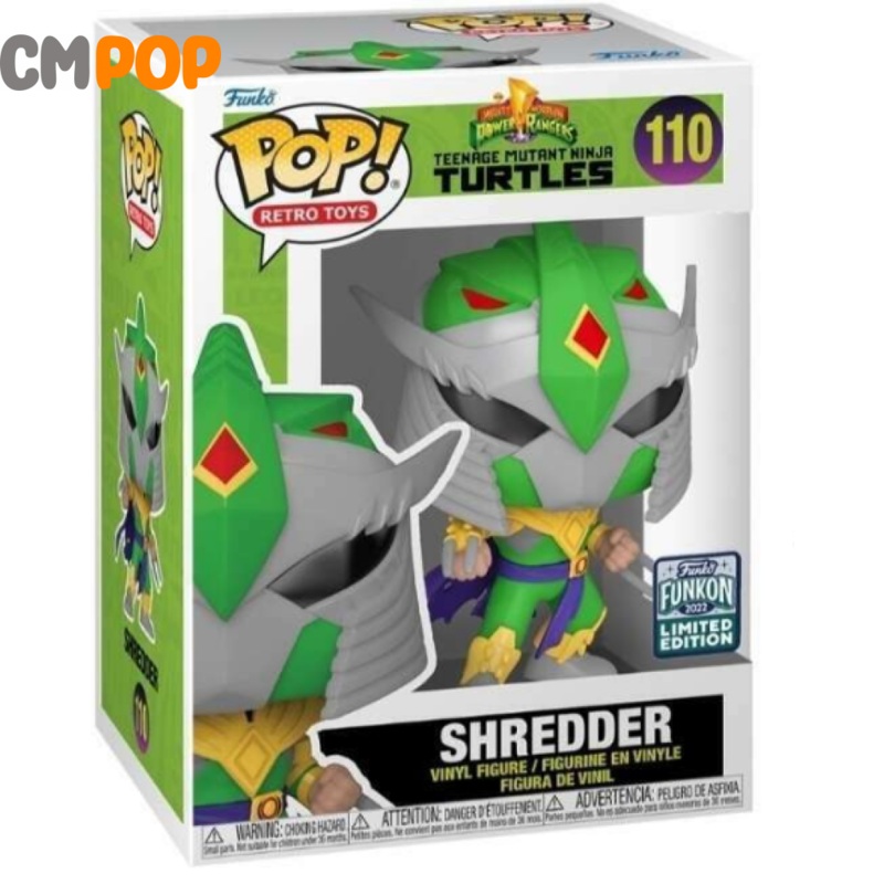 Shredder - #110 - Funko Pop! - Teenage Mutant Ninja Turtles- 2022 Limited Edition