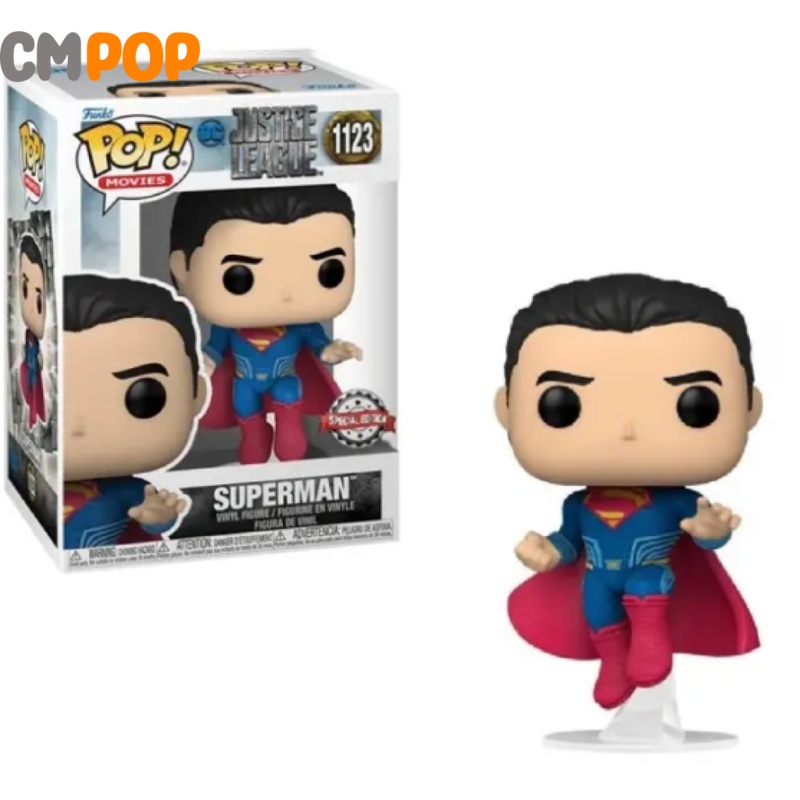 Superman (red cape)  - #1123 - Funko Pop! - Justice League - DC