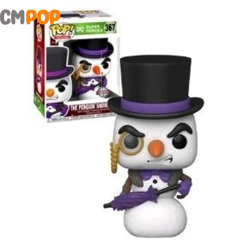 The Penguin Snowman - #367 - Funko Pop! - DC Super Heroes - Special Edition Exclusive
