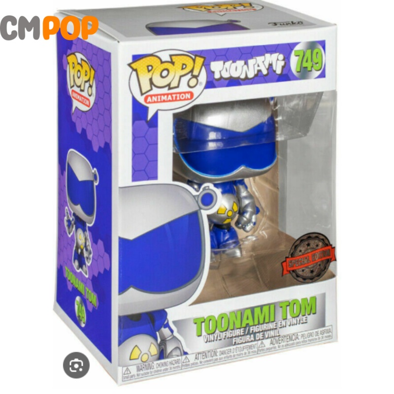 Toonami Tom- #749- Funko Pop! - Toonami - Special Edition Exclusive