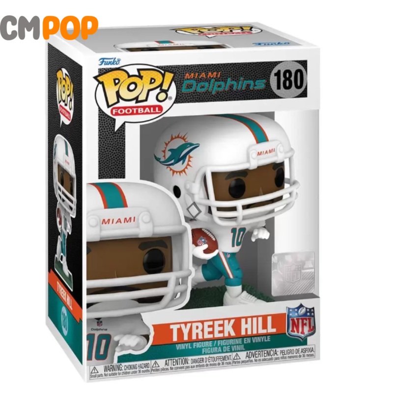 Tyreek Hill - Miami Dolphins - #180 - Funko Pop! - NFL - Sports