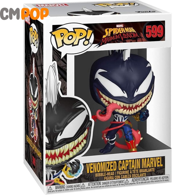 Venomized Captain Marvel - #599 - Funko Pop! - Marvel - Spider-Man Maximum Venom