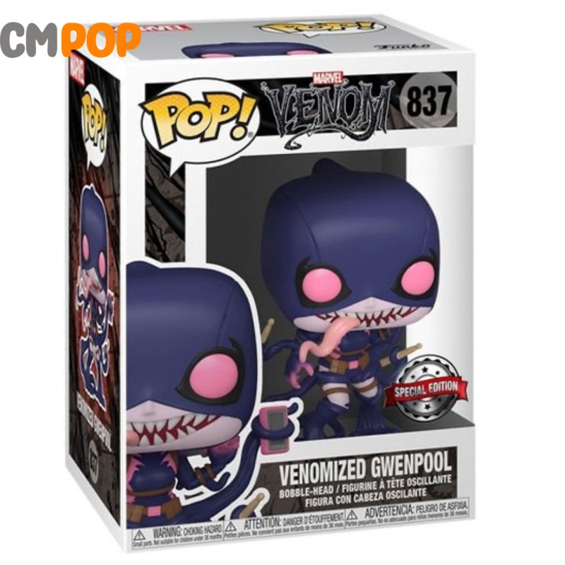 Venomized Gwenpool - #837 - Funko Pop! - Marvel - Venom - Special Edition