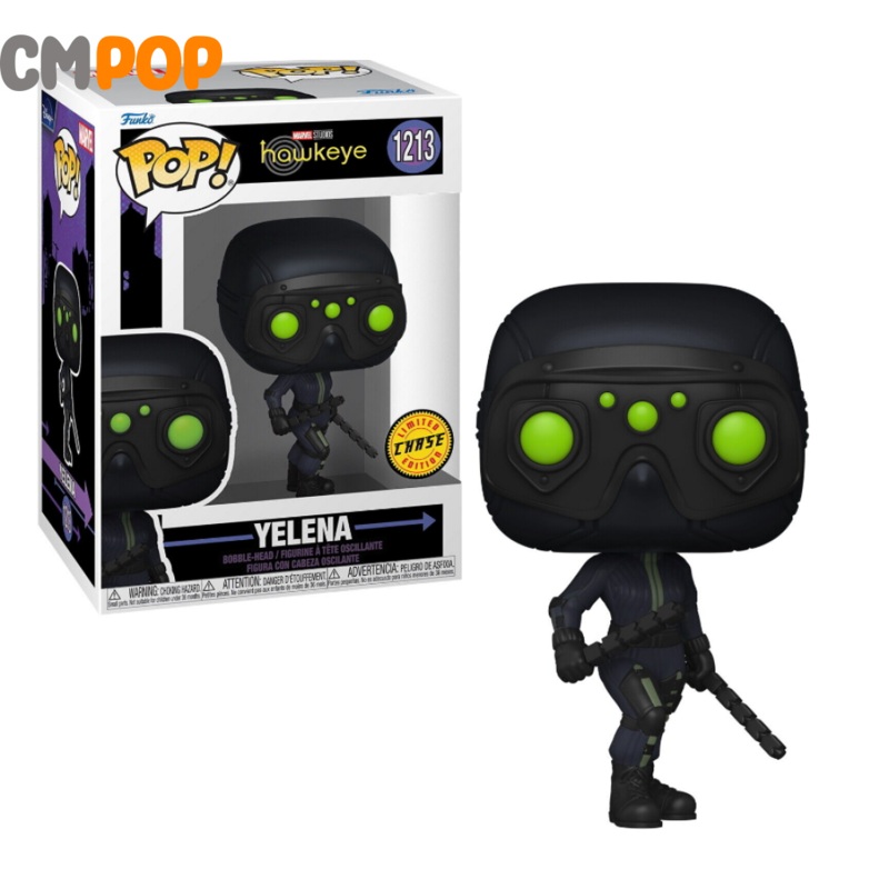 Yelena - #1213 - Funko Pop! - Hawkeye Series - - Marvel - Black Widow - Chase Edition Exclusive