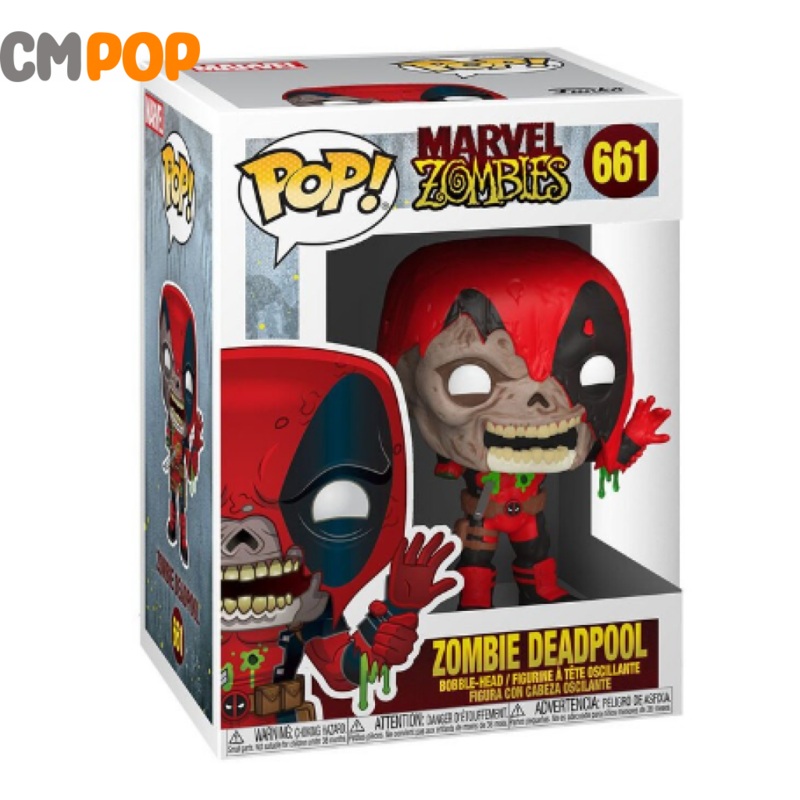 Zombie Deadpool - #661 - Funko Pop! - Marvel Zombies