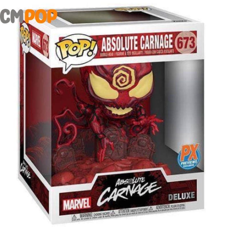 Absolute Carnage - #673 - Funko Pop Deluxe - Marvel - PX Previews Exclusive