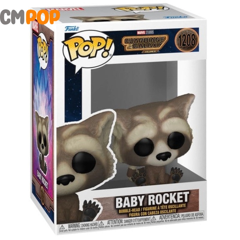 Baby Rocket - #1208 - Funko Pop! - Marvel - Guardians of the galaxy Vol 3