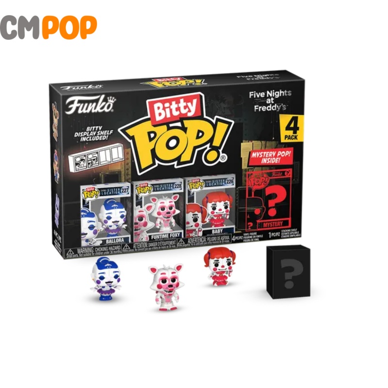 Ballora - Bitty Pop 4 Pack Bitty Pop! - Funko Bitty Pop! - FNAF