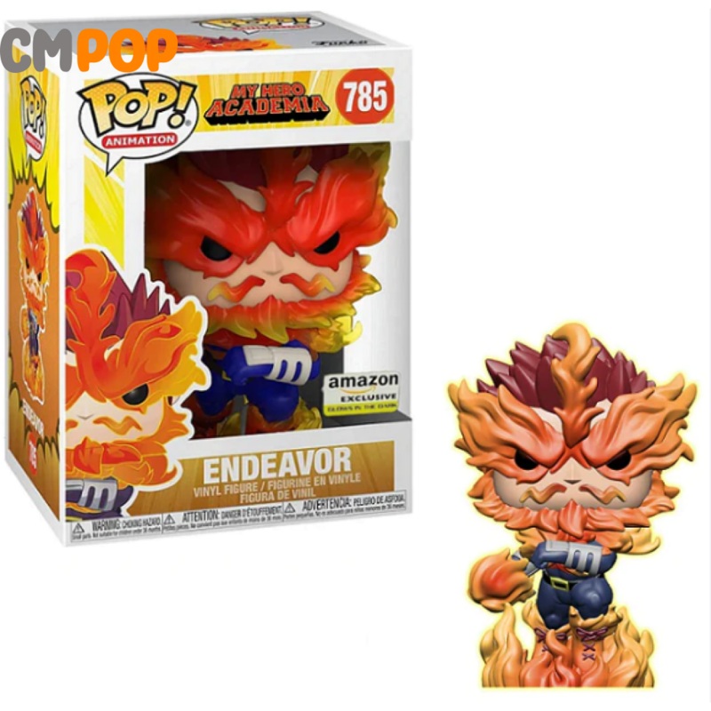 Endeavor- #785 - Funko Pop! - My Hero Academia - Amazon Exclusive - GITD