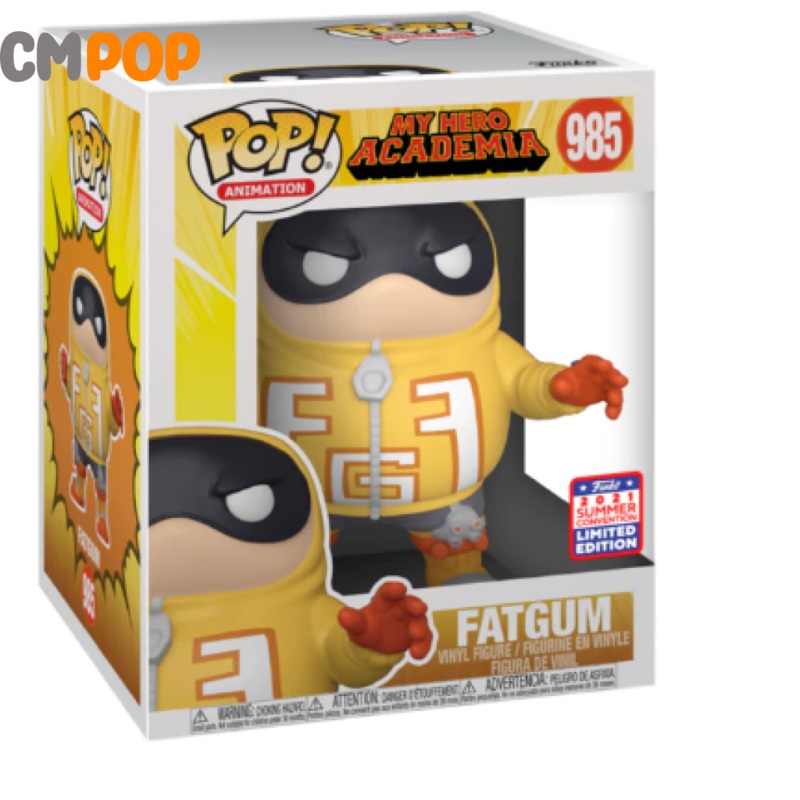 Fatgum  - #985 - Funko Pop! - My Hero Academia - 2021 Summer Convention- Limited Edition