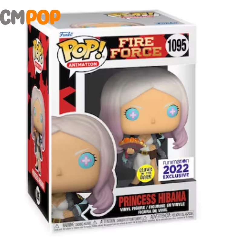 Fire Force - Princess Hibana - #1095- Funko Pop! - Glow in the Dark - Funmation 2022 Exclusive