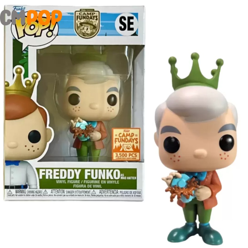 Freddy Funko as Mad Hatter- Funko Pop! - Camp Fundays - 3,500 PCS Limited Edition