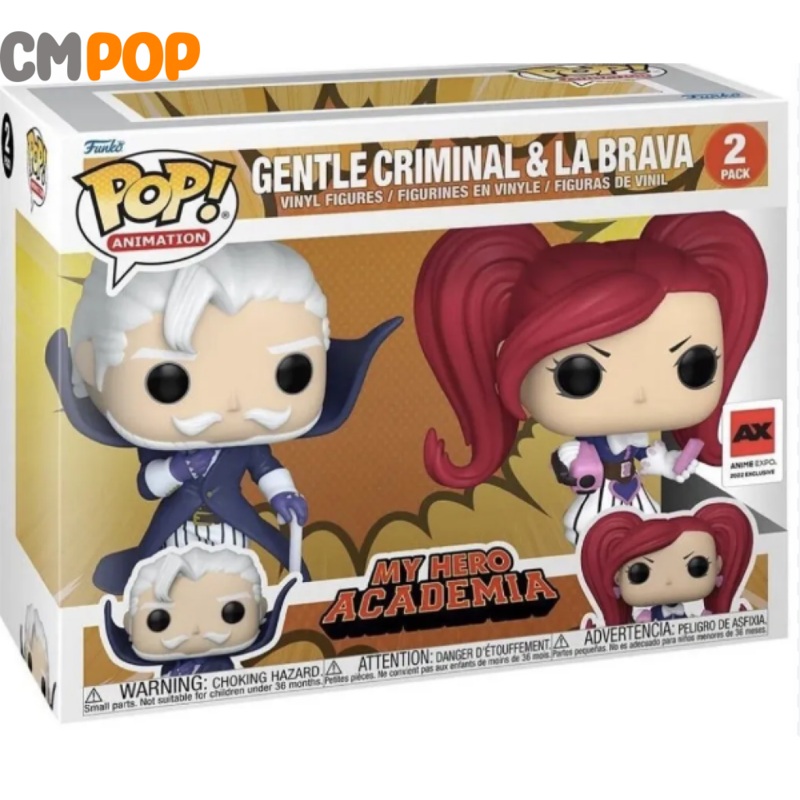 Gentle Criminal & LA Brava - My Hero Academia- Funko Pop! -  My Hero Academia - Expo Exclusive