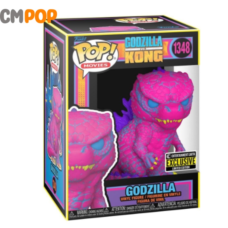 Godzilla Blacklight - #1348- Funko Pop! - Godzilla vs Kong - Entertainment Earth Exclusive