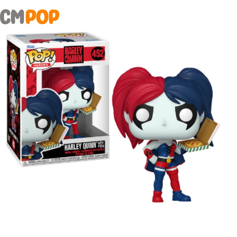 Harley Quinn with Pizza - #452 - Funko Pop! - DC Comics - Heroes