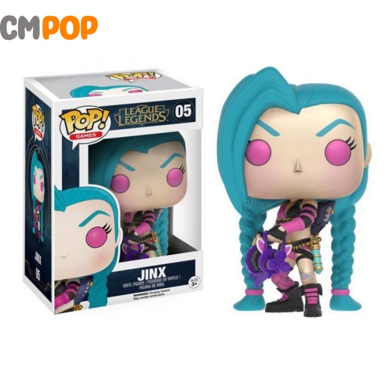 Jinx - #05 - Funko Pop! - League Of Legends